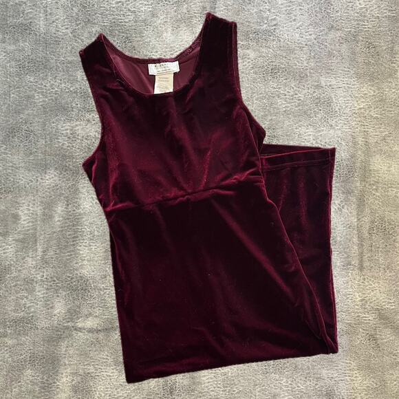 Vintage la conduct velvet dress - Picture 1 of 9